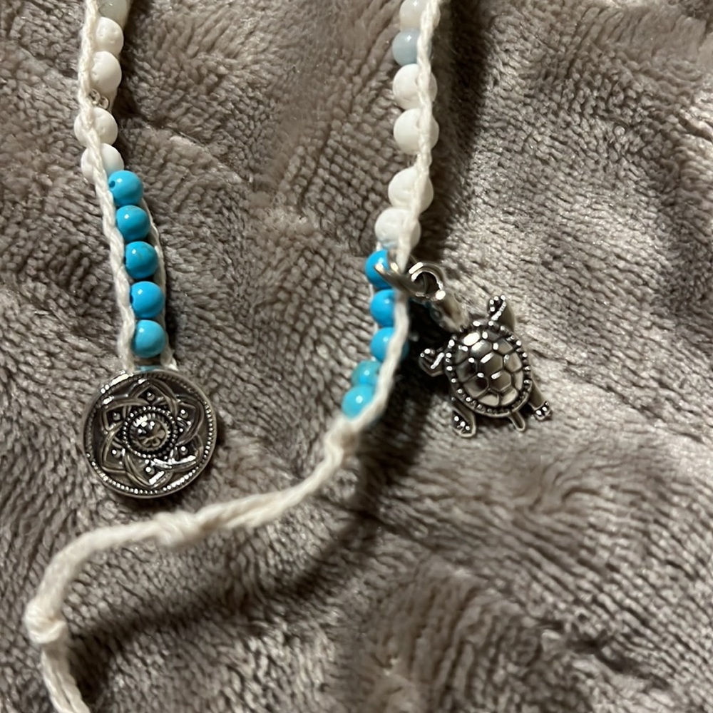 🐠🏝✨Turquoise Waters Ankle Bracelet✨ - Picture 3 of 3